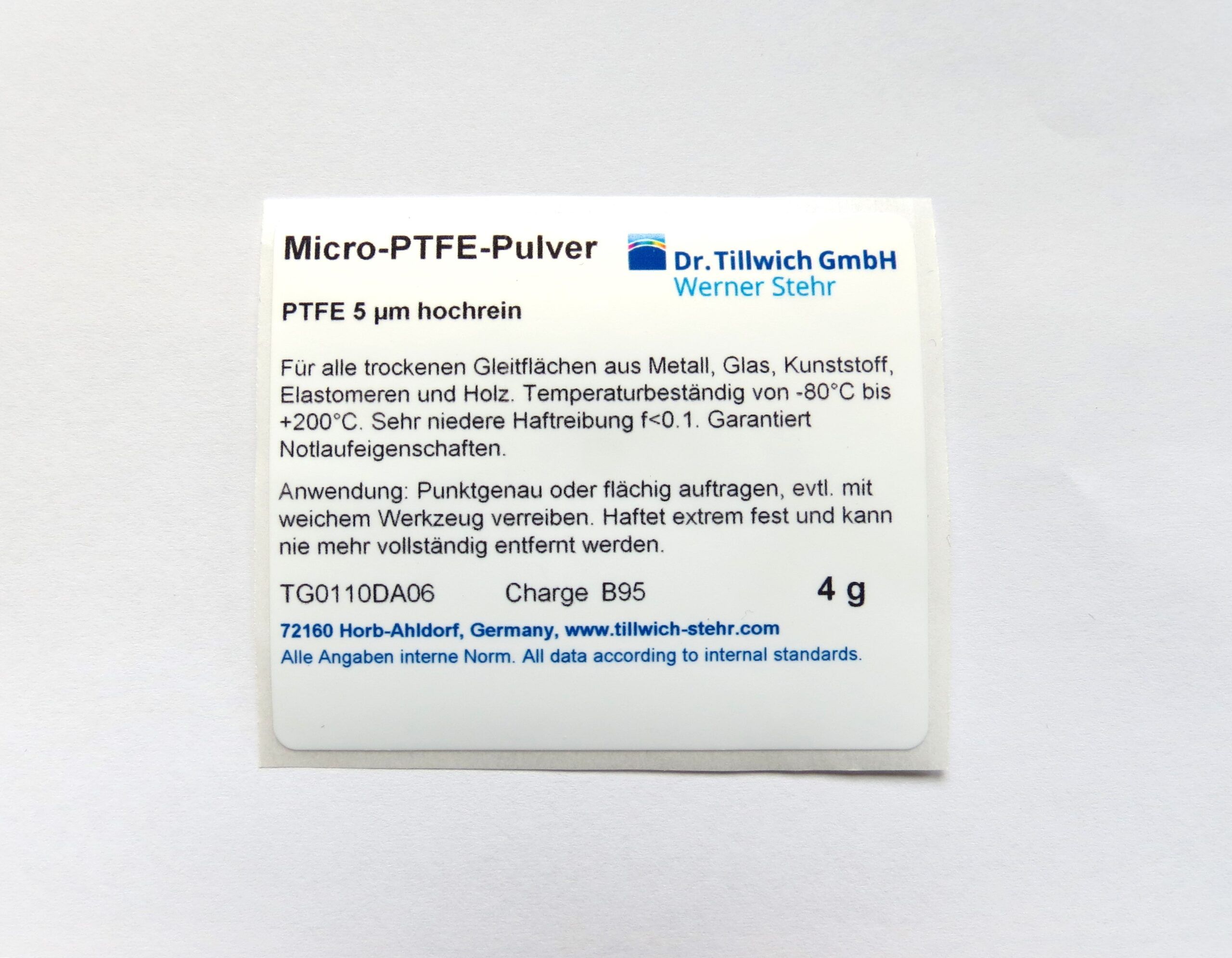 Produktbild: Festschmierstoff TG0110